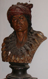 Indian bust